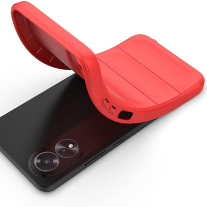Husa de protectie Techsuit Magic Shield compatibila cu Oppo A18, acoperire spate, albastru inchis