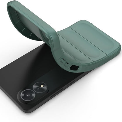 Husa de protectie Techsuit Magic Shield compatibila cu Oppo A18, acoperire spate, verde