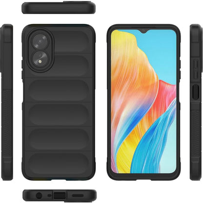 Husa de protectie Techsuit Magic Shield compatibila cu Oppo A18, acoperire spate, negru