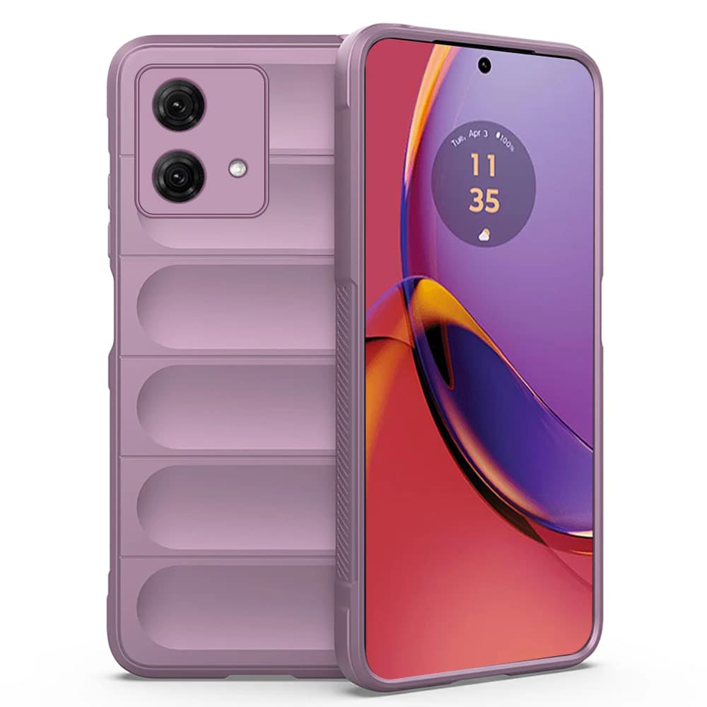 Husa de protectie Techsuit Magic Shield compatibila cu Motorola Moto G84, acoperire spate, mov