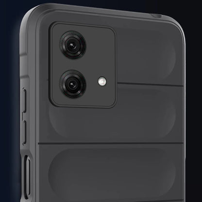 Husa de protectie Techsuit Magic Shield compatibila cu Motorola Moto G84, acoperire spate, albastru inchis