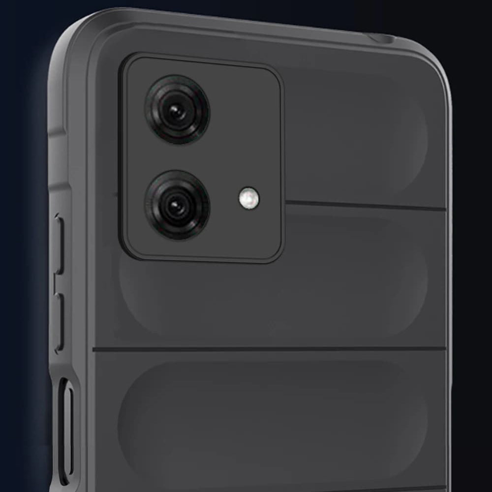 Husa de protectie Techsuit Magic Shield compatibila cu Motorola Moto G84, acoperire spate, negru