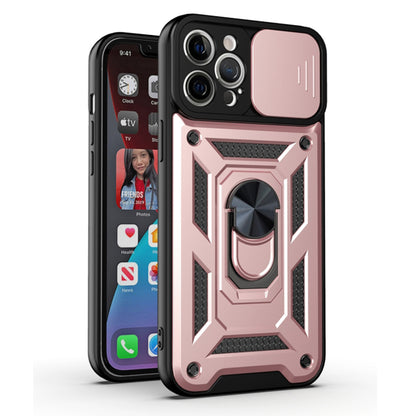 Husa de protectie Techsuit CamShield Series compatibila cu Apple iPhone 11 Pro, acoperire spate, rose gold