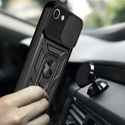 Husa de protectie Techsuit CamShield Series compatibila cu Apple iPhone 7, acoperire spate, verde