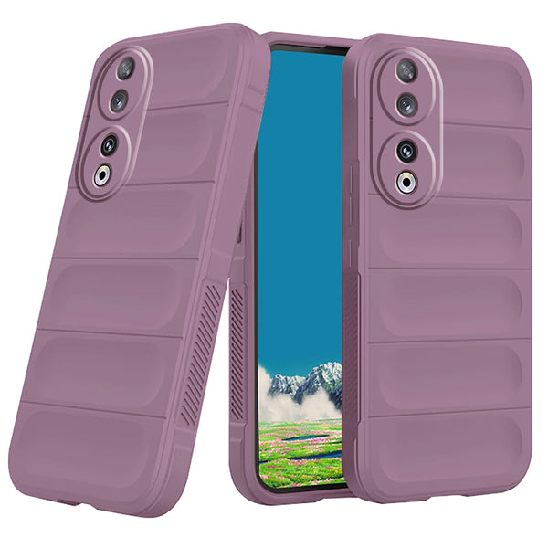 Husa de protectie Techsuit Magic Shield compatibila cu Honor 90, acoperire spate, mov