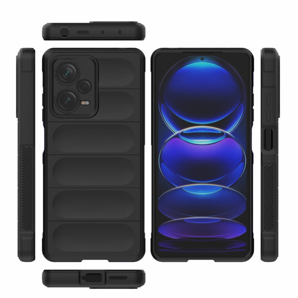 Husa de protectie Techsuit Magic Shield compatibila cu Xiaomi Redmi Note 12 Pro 5G, acoperire spate, mov