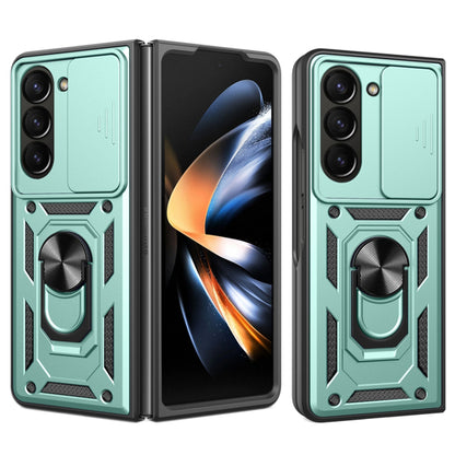 Husa de protectie Techsuit CamShield Series compatibila cu Samsung Galaxy Z Fold5, acoperire spate, verde