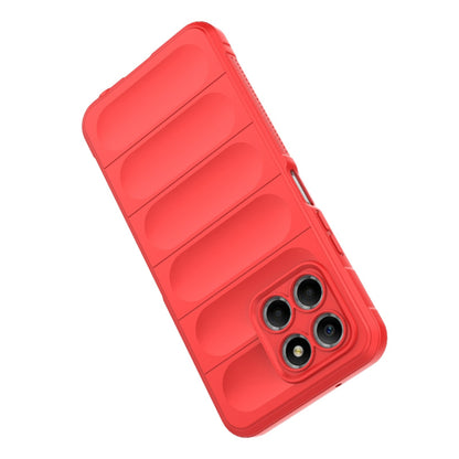 Husa de protectie Techsuit Magic Shield compatibila cu Honor X6, acoperire spate, visiniu