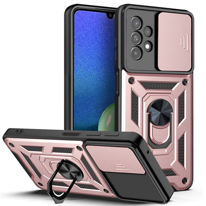 Husa de protectie Techsuit CamShield Series compatibila cu Samsung Galaxy A13 4G, acoperire spate, rose gold
