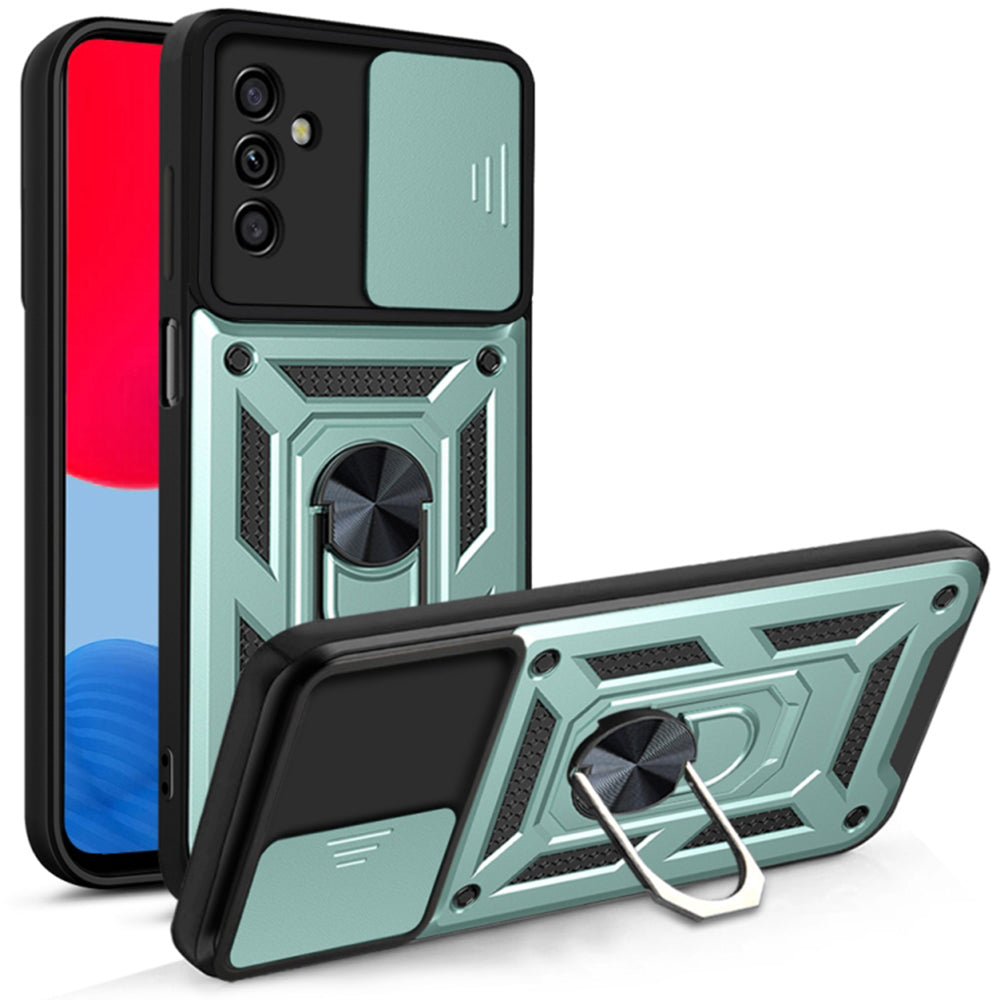 Husa de protectie Techsuit CamShield Series compatibila cu Samsung Galaxy A13 5G, acoperire spate, verde