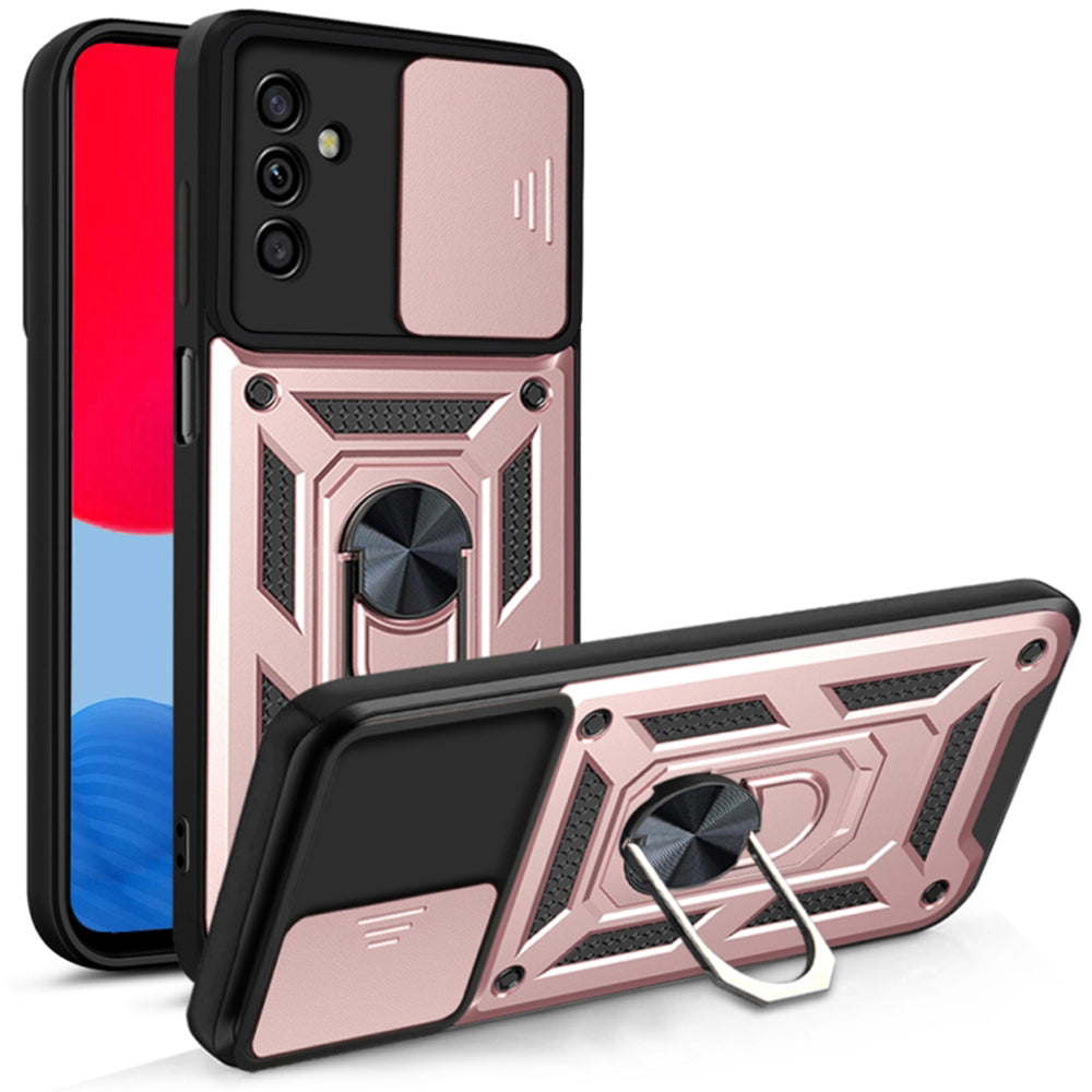 Husa de protectie Techsuit CamShield Series compatibila cu Samsung Galaxy A13 5G, acoperire spate, rose gold