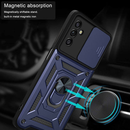 Husa de protectie Techsuit CamShield Series compatibila cu Samsung Galaxy A04s, acoperire spate, albastru