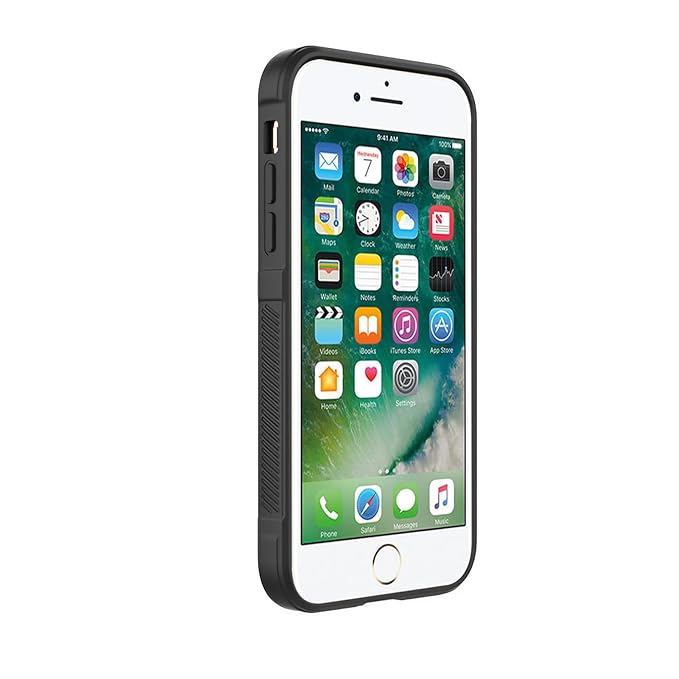 Husa de protectie Techsuit Magic Shield compatibila cu Apple iPhone 8, acoperire spate, negru