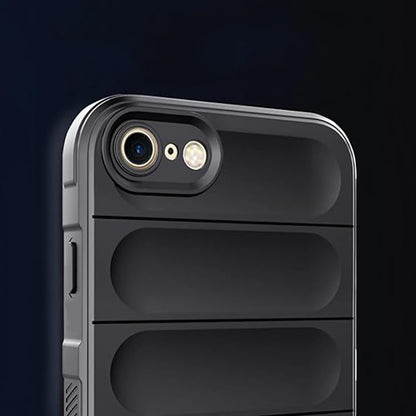Husa de protectie Techsuit Magic Shield compatibila cu Apple iPhone SE 2020, acoperire spate, negru