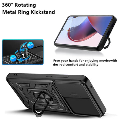 Husa de protectie Techsuit CamShield Series compatibila cu Motorola Edge 30 Ultra, acoperire spate, albastru