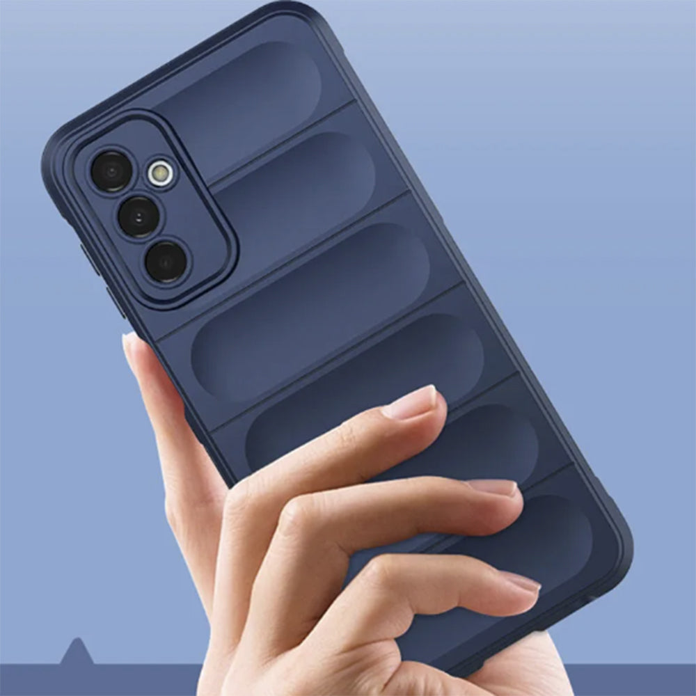 Husa de protectie Techsuit Magic Shield compatibila cu Samsung Galaxy A13 5G, acoperire spate, visiniu