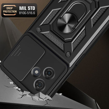 Husa de protectie Techsuit CamShield Series compatibila cu Motorola Moto G64, acoperire spate, verde
