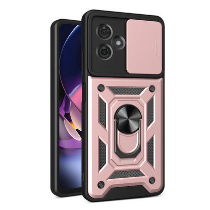 Husa de protectie Techsuit CamShield Series compatibila cu Motorola Moto G64, acoperire spate, rose gold