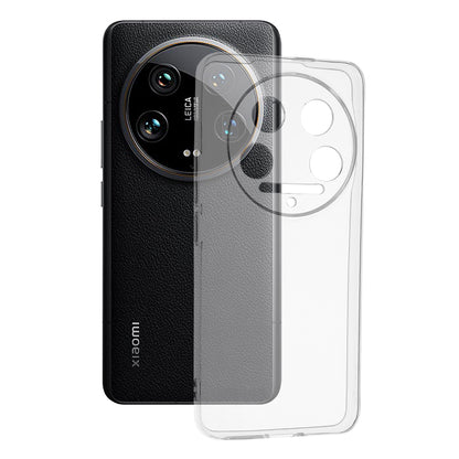 Husa de protectie Techsuit Clear Silicone compatibila cu Xiaomi 14, acoperire spate, transparent