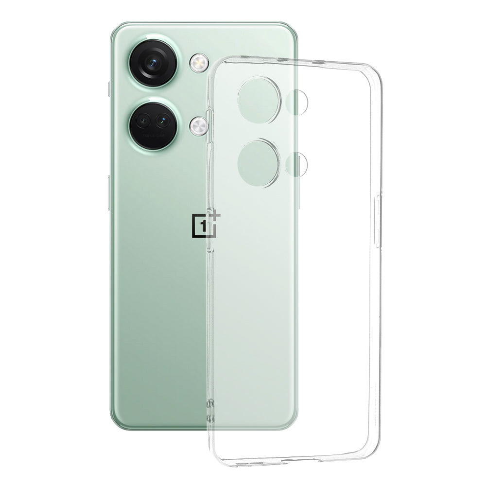 Husa de protectie Techsuit Clear Silicone compatibila cu OnePlus Nord N20 SE, acoperire spate, transparent