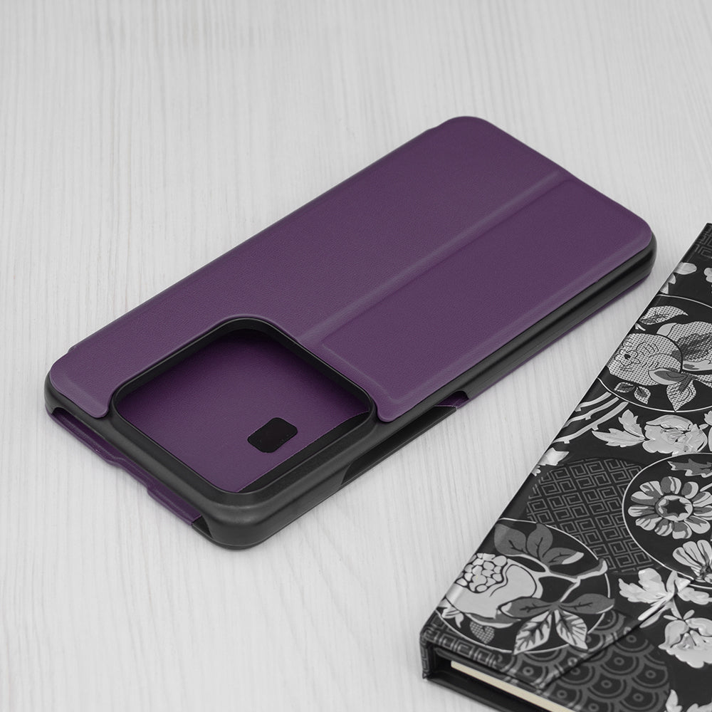 Husa de protectie Techsuit eFold Series compatibila cu Xiaomi 14 Pro, acoperire spate, mov