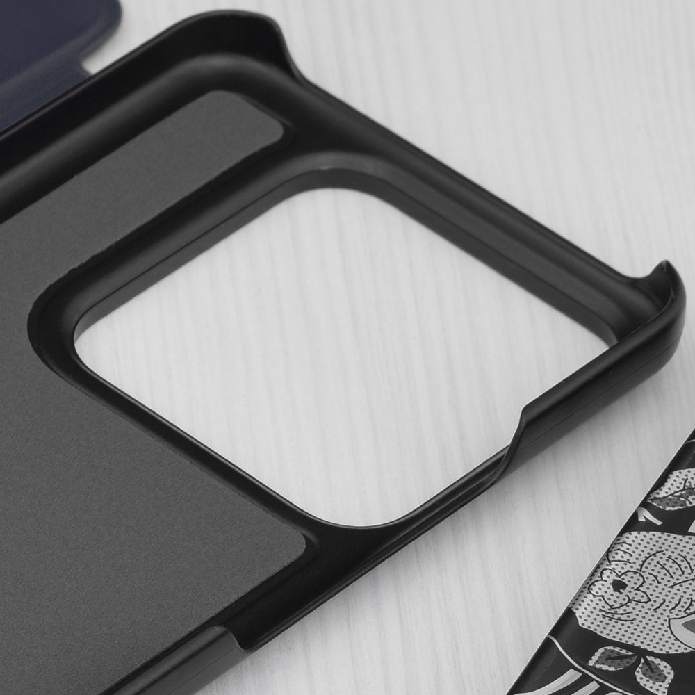 Husa de protectie Techsuit eFold Series compatibila cu Xiaomi 14 Pro, acoperire spate, albastru