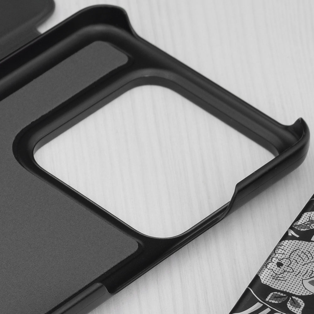 Husa de protectie Techsuit eFold Series compatibila cu Xiaomi 14 Pro, acoperire spate, negru