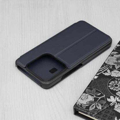Husa de protectie Techsuit eFold Series compatibila cu Xiaomi 14, acoperire spate, albastru
