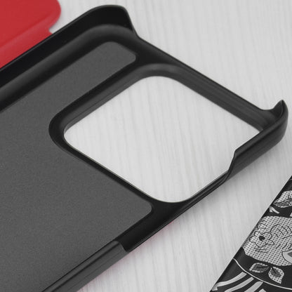 Husa de protectie Techsuit eFold Series compatibila cu Xiaomi 14, acoperire spate, rosu