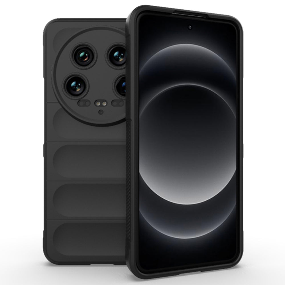 Husa de protectie Techsuit Magic Shield compatibila cu Xiaomi 14 Ultra, acoperire spate, negru