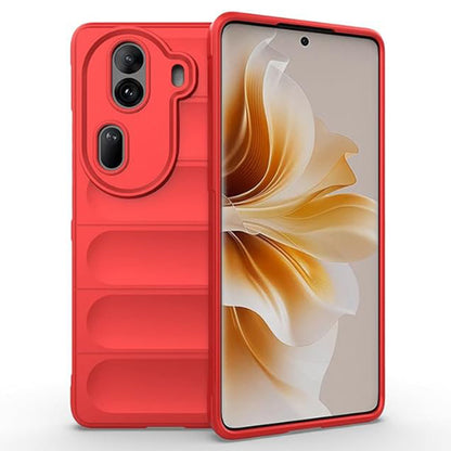 Husa de protectie Techsuit Magic Shield compatibila cu Oppo Reno11 Pro, acoperire spate, rosu