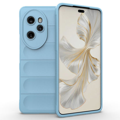 Husa de protectie Techsuit Magic Shield compatibila cu Honor 100 Pro, acoperire spate, albastru inchis