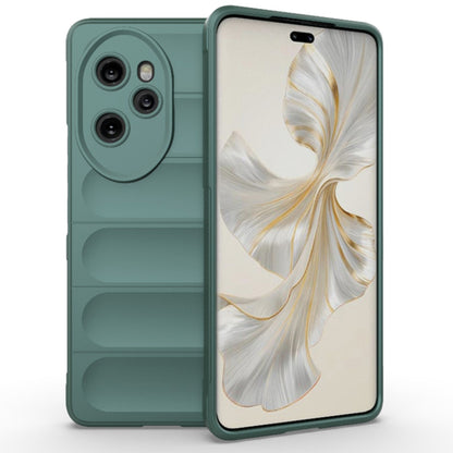 Husa de protectie Techsuit Magic Shield compatibila cu Honor 100 Pro, acoperire spate, verde