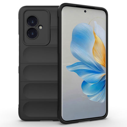 Husa de protectie Techsuit Magic Shield compatibila cu Honor 100, acoperire spate, negru