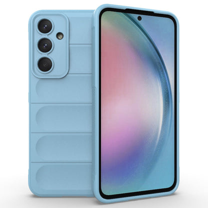 Husa de protectie Techsuit Magic Shield compatibila cu Samsung Galaxy A55 5G, acoperire spate, albastru inchis
