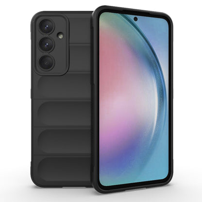 Husa de protectie Techsuit Magic Shield compatibila cu Samsung Galaxy A55 5G, acoperire spate, negru