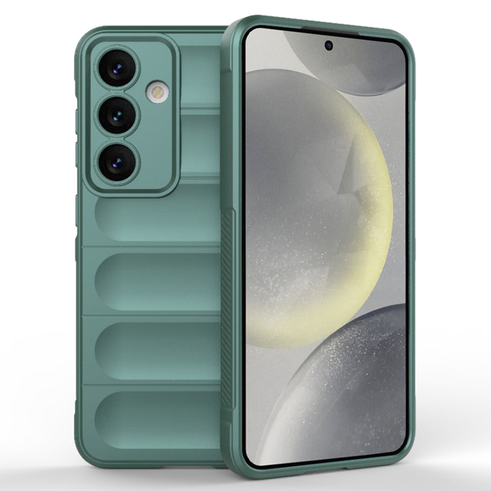 Husa de protectie Techsuit Magic Shield compatibila cu Samsung Galaxy S24, acoperire spate, verde