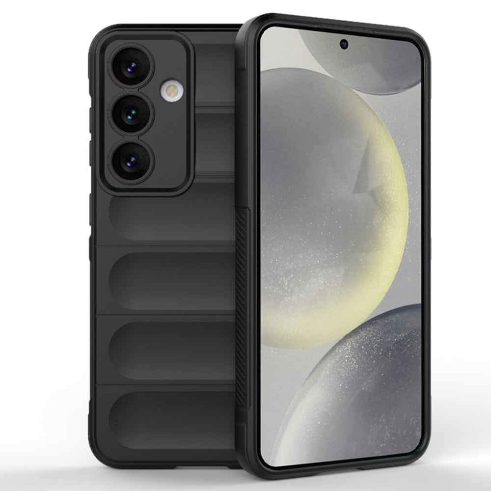 Husa de protectie Techsuit Magic Shield compatibila cu Samsung Galaxy S24, acoperire spate, negru