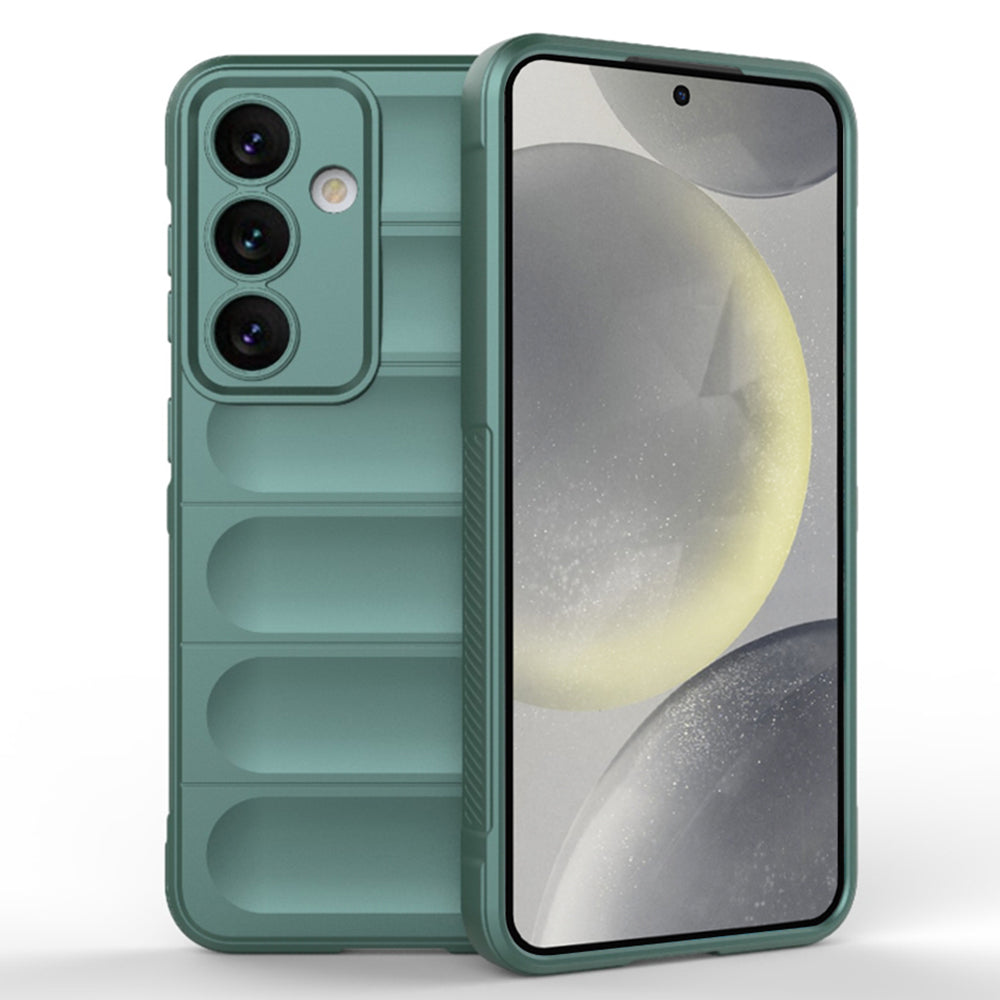Husa de protectie Techsuit Magic Shield compatibila cu Samsung Galaxy S24 Plus, acoperire spate, verde