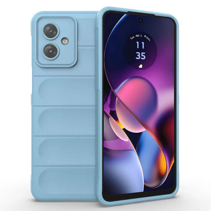 Husa de protectie Techsuit Magic Shield compatibila cu Motorola Moto G54, acoperire spate, albastru inchis