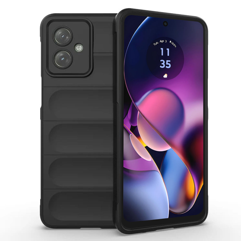 Husa de protectie Techsuit Magic Shield compatibila cu Motorola Moto G54, acoperire spate, negru