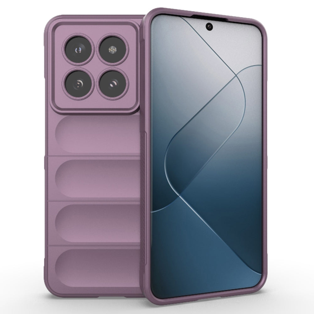 Husa de protectie Techsuit Magic Shield compatibila cu Xiaomi 14 Pro, acoperire spate, mov