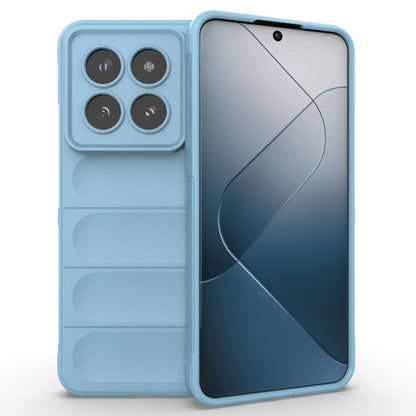 Husa de protectie Techsuit Magic Shield compatibila cu Xiaomi 14 Pro, acoperire spate, albastru inchis