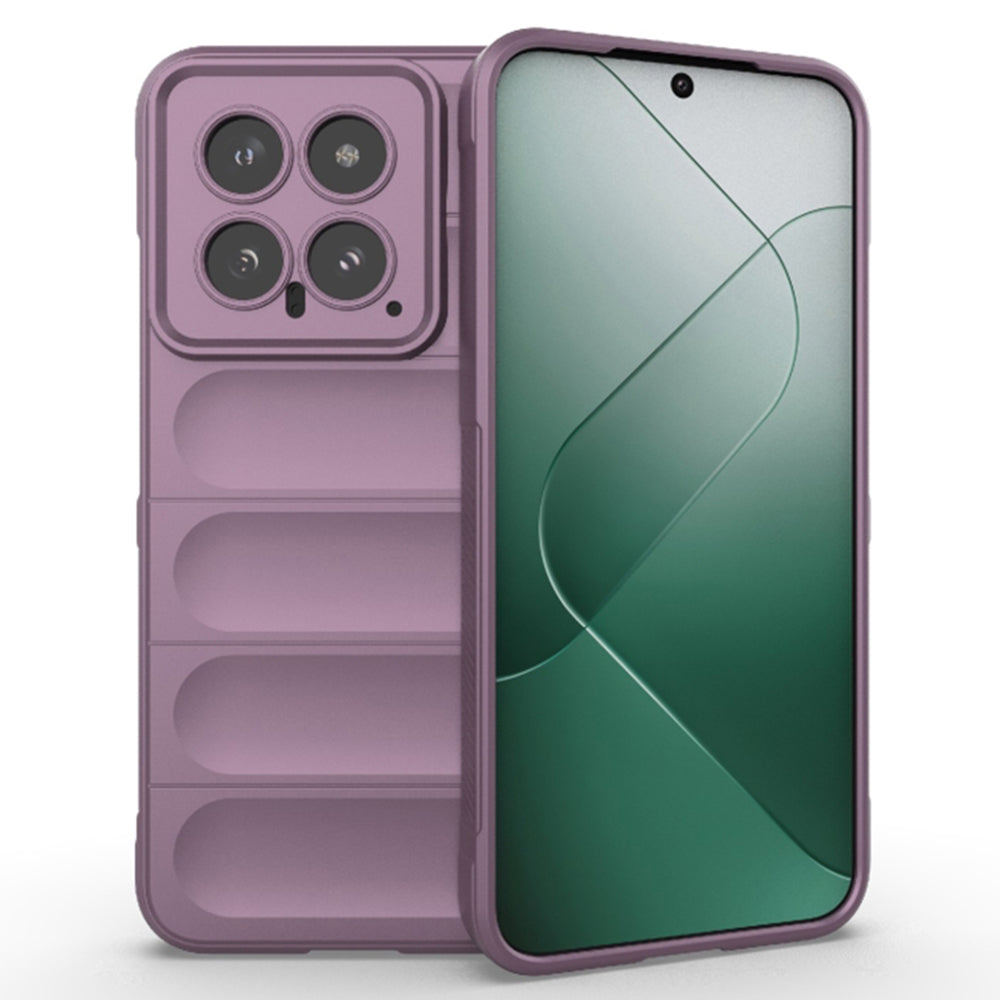 Husa de protectie Techsuit Magic Shield compatibila cu Xiaomi 14, acoperire spate, mov