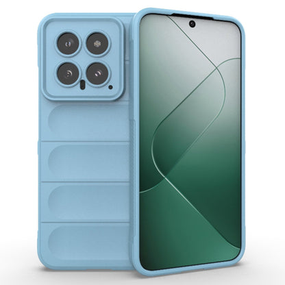 Husa de protectie Techsuit Magic Shield compatibila cu Xiaomi 14, acoperire spate, albastru inchis