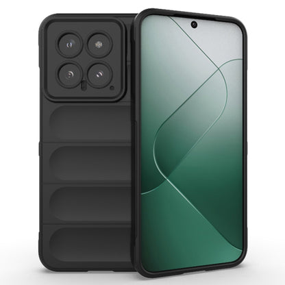 Husa de protectie Techsuit Magic Shield compatibila cu Xiaomi 14, acoperire spate, negru