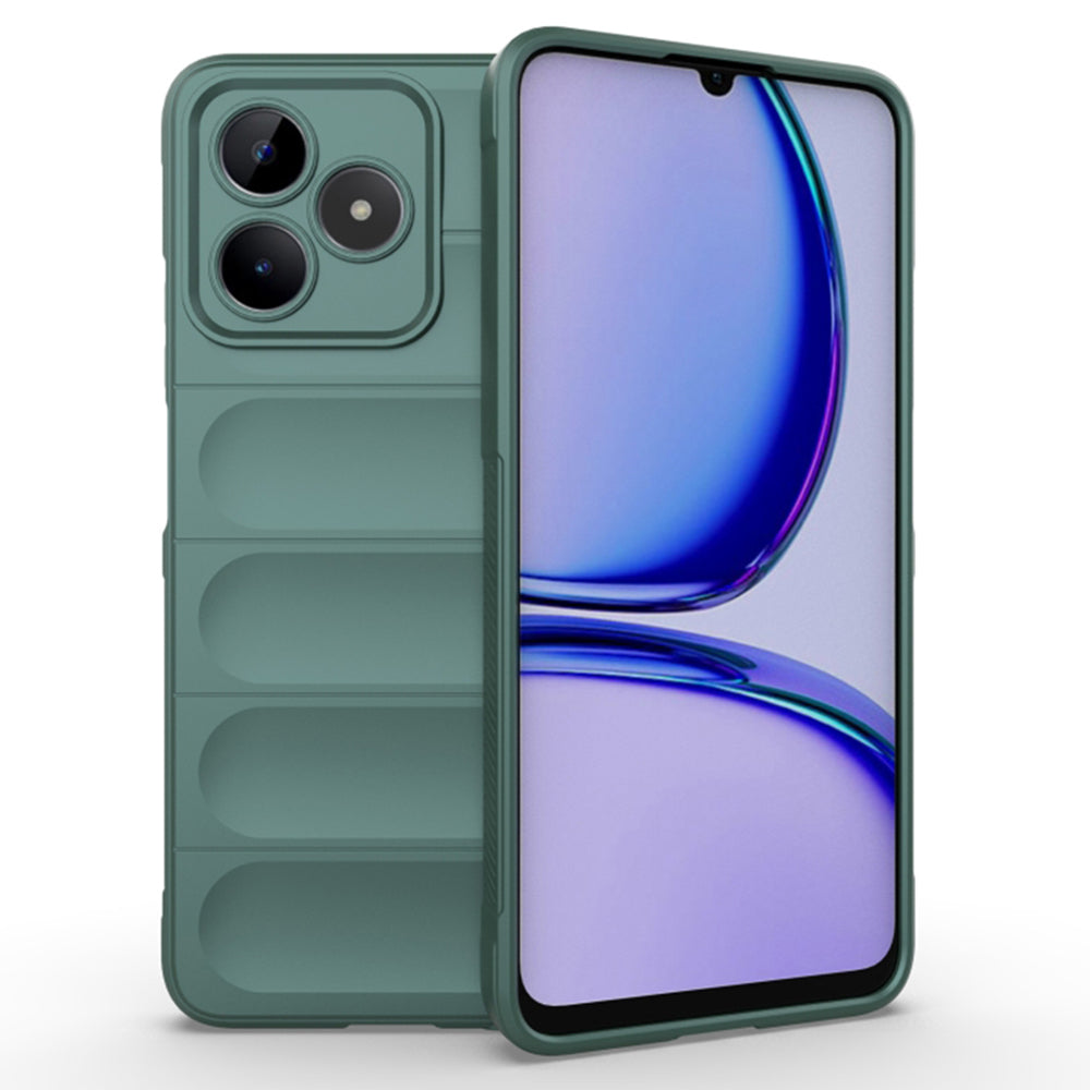 Husa de protectie Techsuit Magic Shield compatibila cu Realme C53, acoperire spate, verde