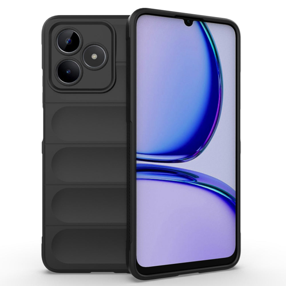 Husa de protectie Techsuit Magic Shield compatibila cu Realme C53, acoperire spate, negru