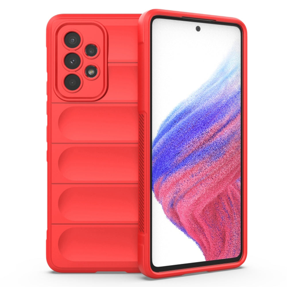 Husa de protectie Techsuit Magic Shield compatibila cu Samsung Galaxy A53 5G, acoperire spate, rosu