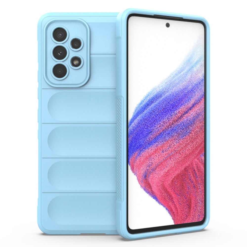 Husa de protectie Techsuit Magic Shield compatibila cu Samsung Galaxy A53 5G, acoperire spate, albastru inchis